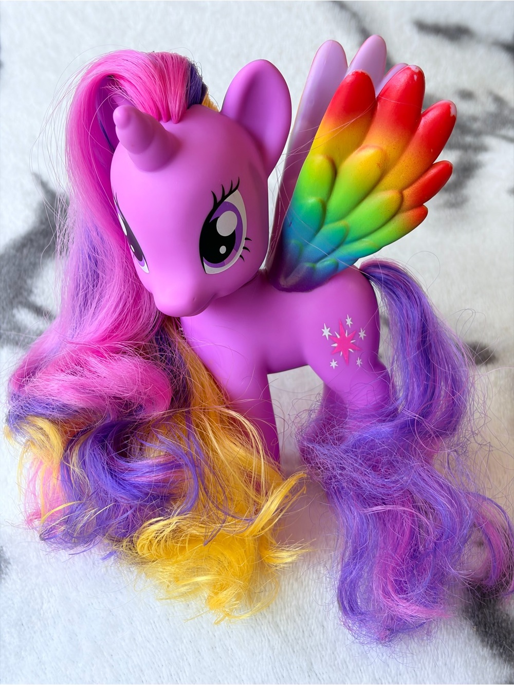 2014 My Little Pony Rainbow Power Fashion Style “Twilight Sparkle” 8” Pony